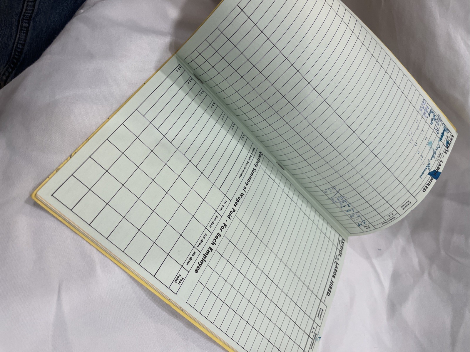 Norseland MN Farmers Record Book