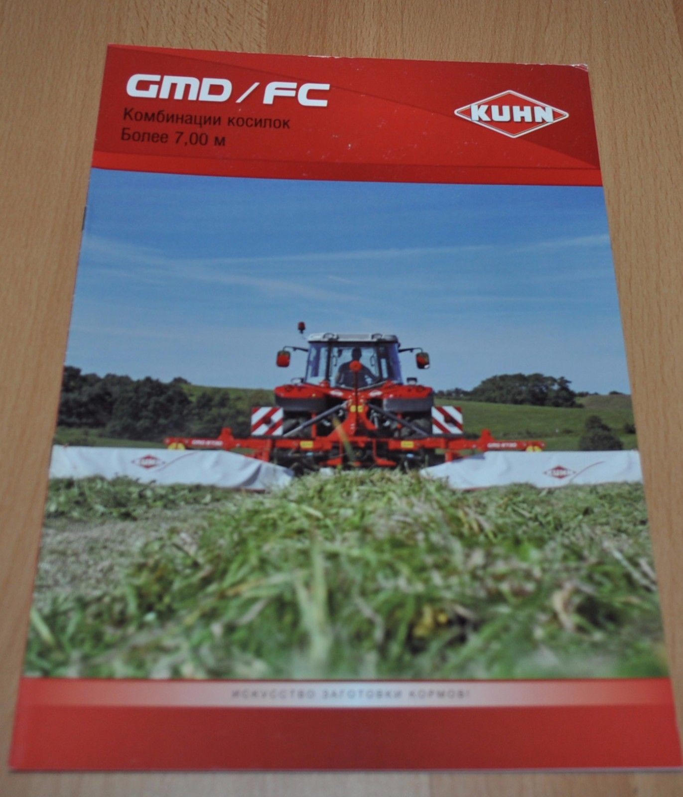Kuhn GMD FC combination of mowers Tractor Brochure Prospekt