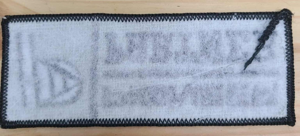 Pioneer Partner Embroidered Patch Badge Gray Black Rectangle Sew On LOT OF 10