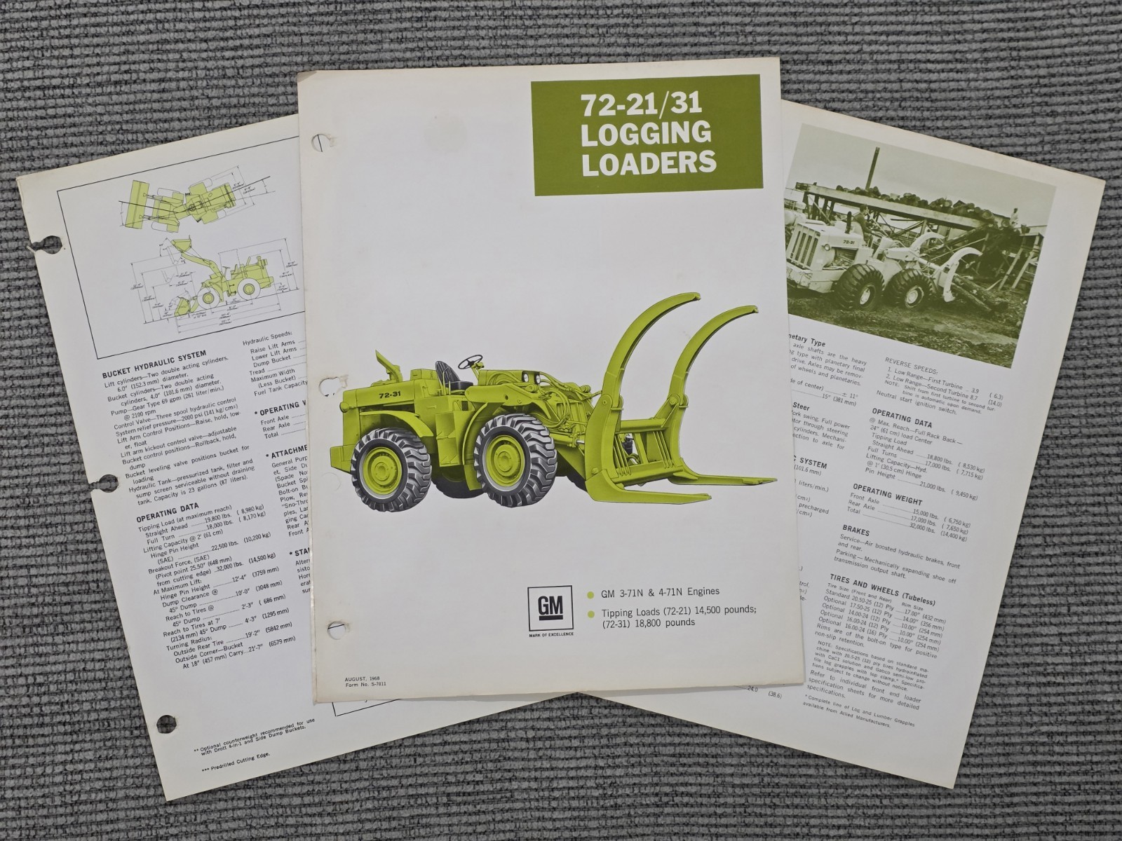 Terex Equipment Brochure Lot