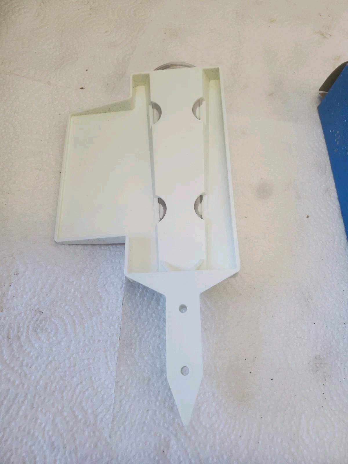 Plastic Rain Guage Farmers Cooperative Manly & Grafton Iowa Grain Feed Seed
