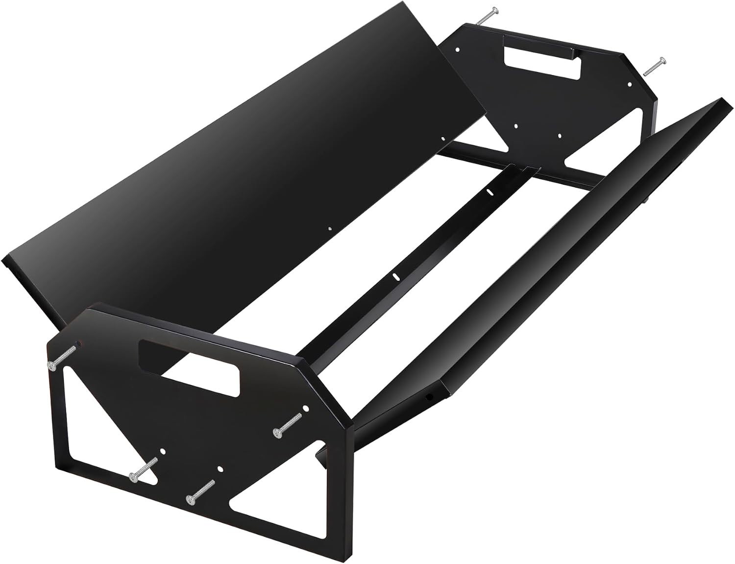 Livestock Feeder 44 Inch Long Lightweight Easy to Handle Metal Trough
