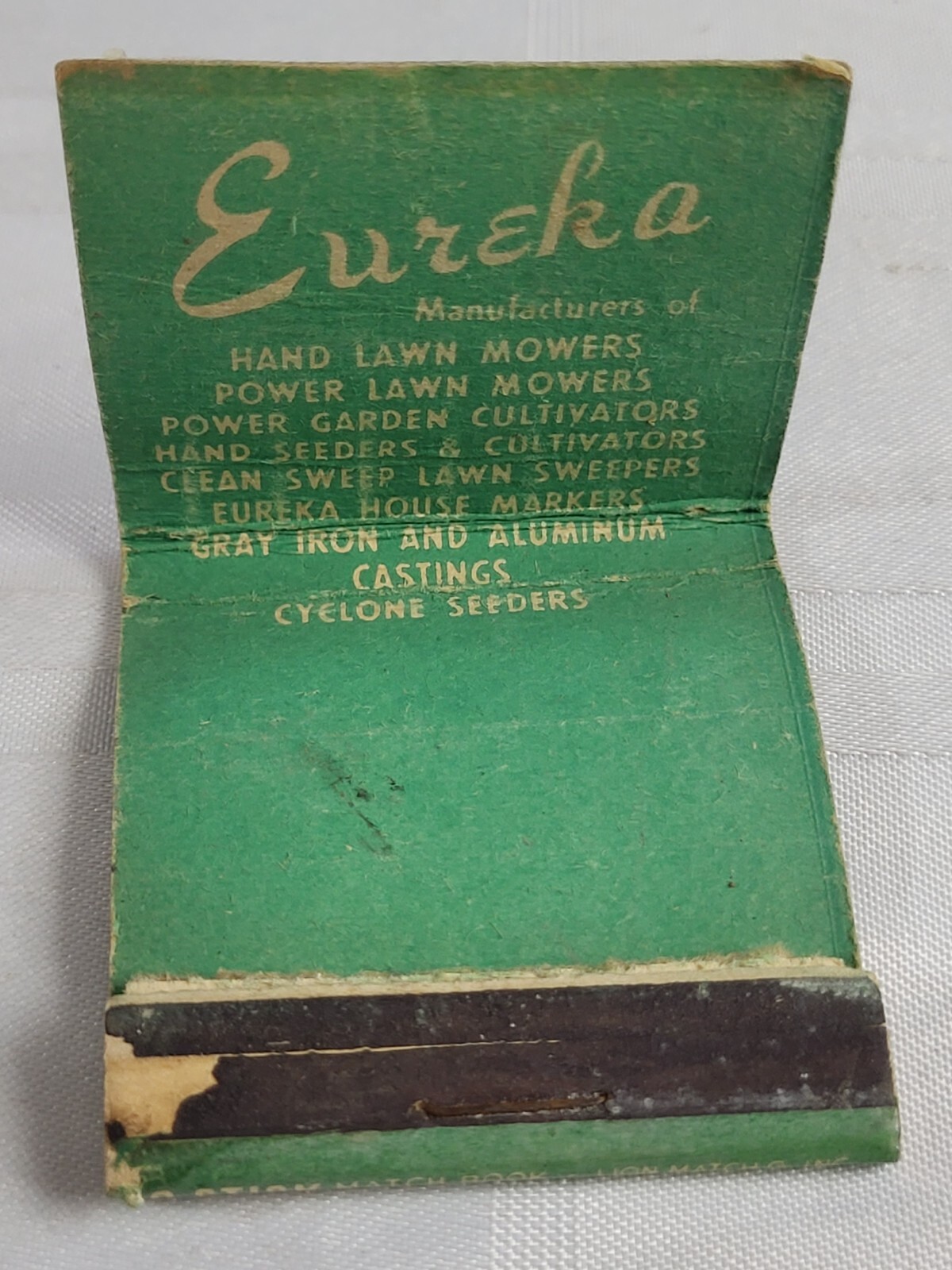 1940&rsquo;S EUREKA WOODSTOCK CANADA CANADIAN CLIPPER LAWN MOWER ADVERTISING VINTAGE