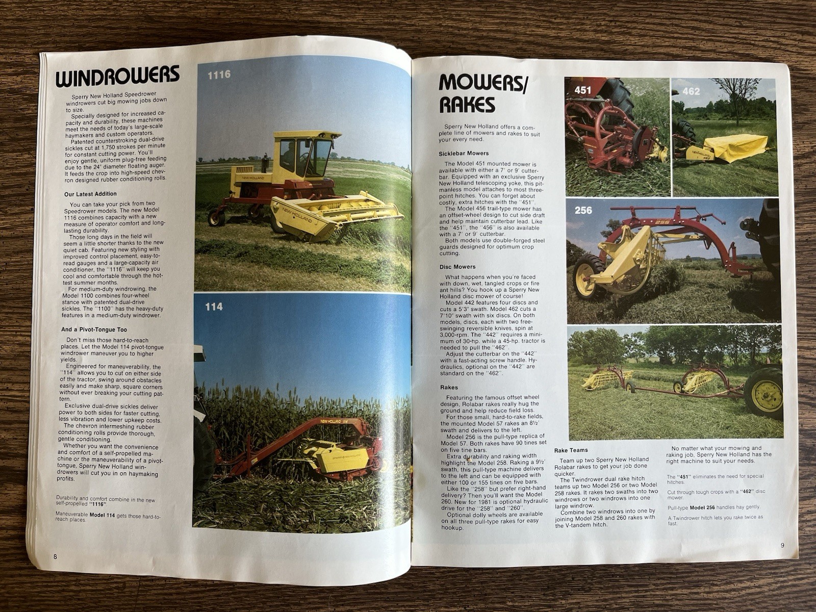 New Holland Equipment Buyers Guide Vol. 26 No. 7 Sales Brochure 1981