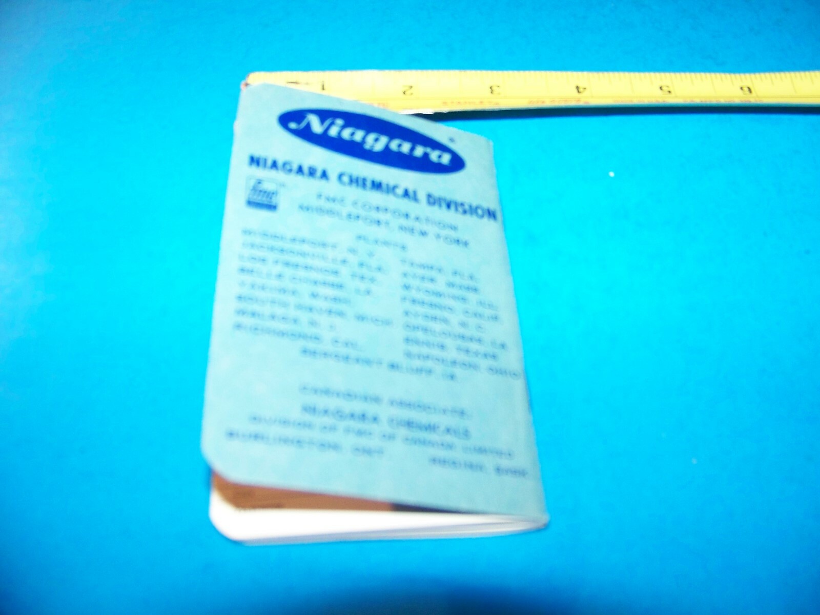 Niagara Brand Farmers « Daily Reminder » Memo Booklet Vintage 1973