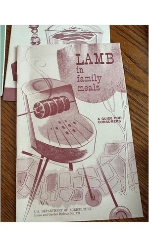 USDA Home & Garden Bulletins 1970s – Meat Freezing & Nutrition – 7 Pamphlets