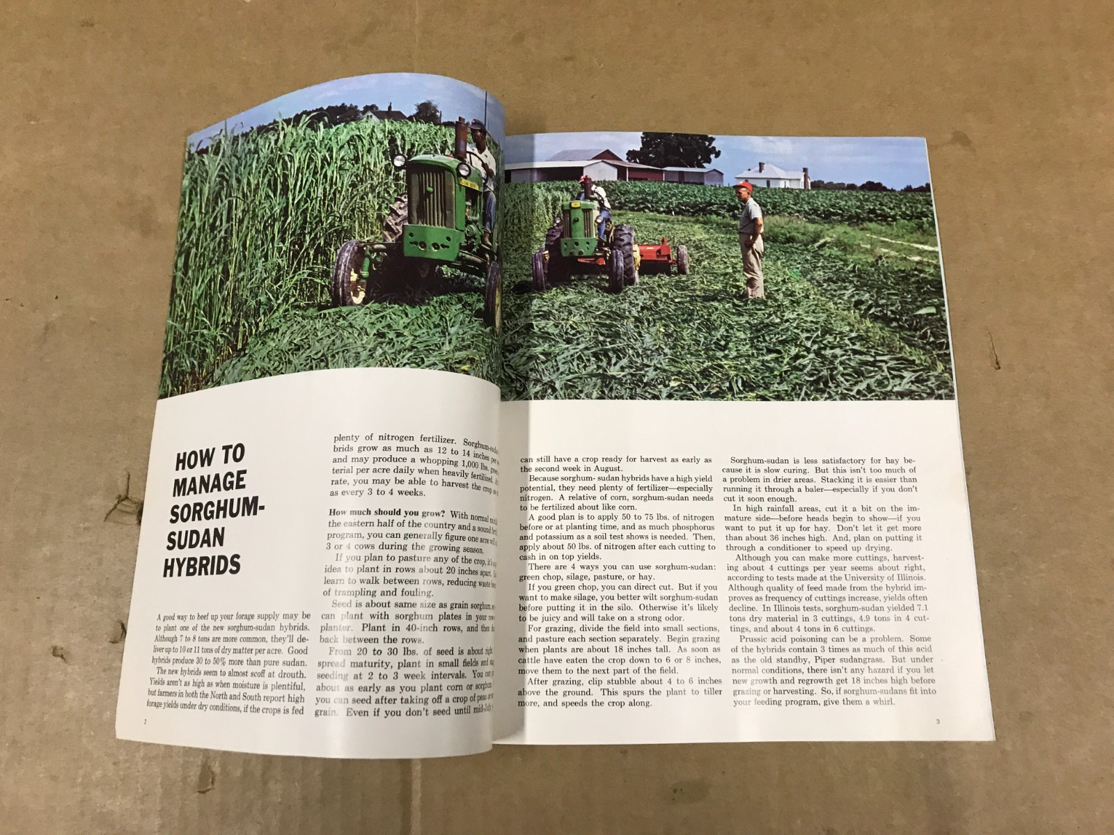 Vintage Smith-Douglass Guide To Crop Profits – Spring 1965