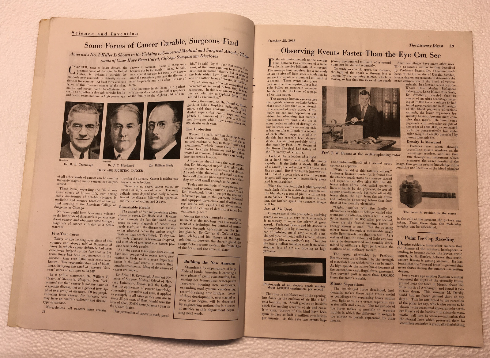 OCTOBER 28, 1933 — THE LITERARY DIGEST MAGAZINE
