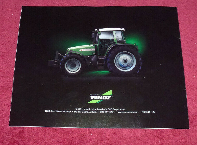 Fendt 400/700 SeriesTractor Booklet Brochure