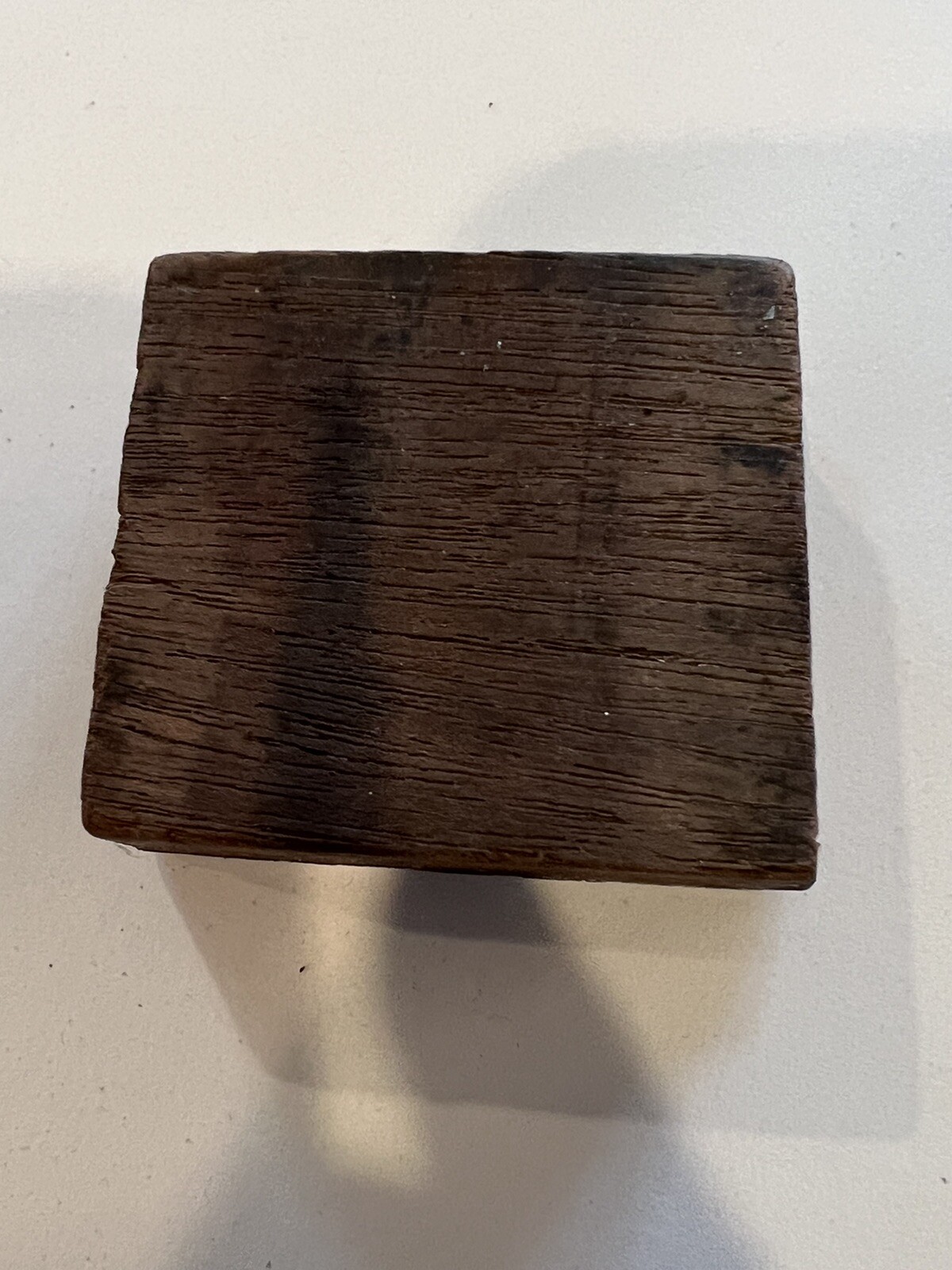 Antique Bateman Iron Age Print Block Split Pole Riding Cultivator