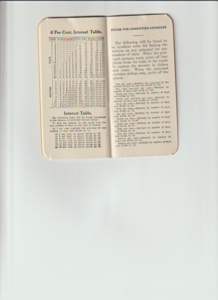 PLYMOUTH TWINE 1927 Rope Cordage Pocket Book North Plymouth Massachusetts TZ