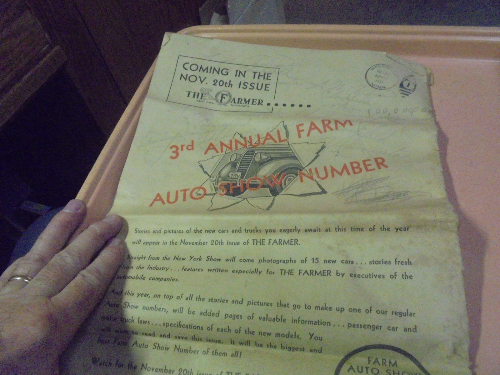 Vintage Lot of 11 The Farmer Magazine General Edition 1928-1948 1936