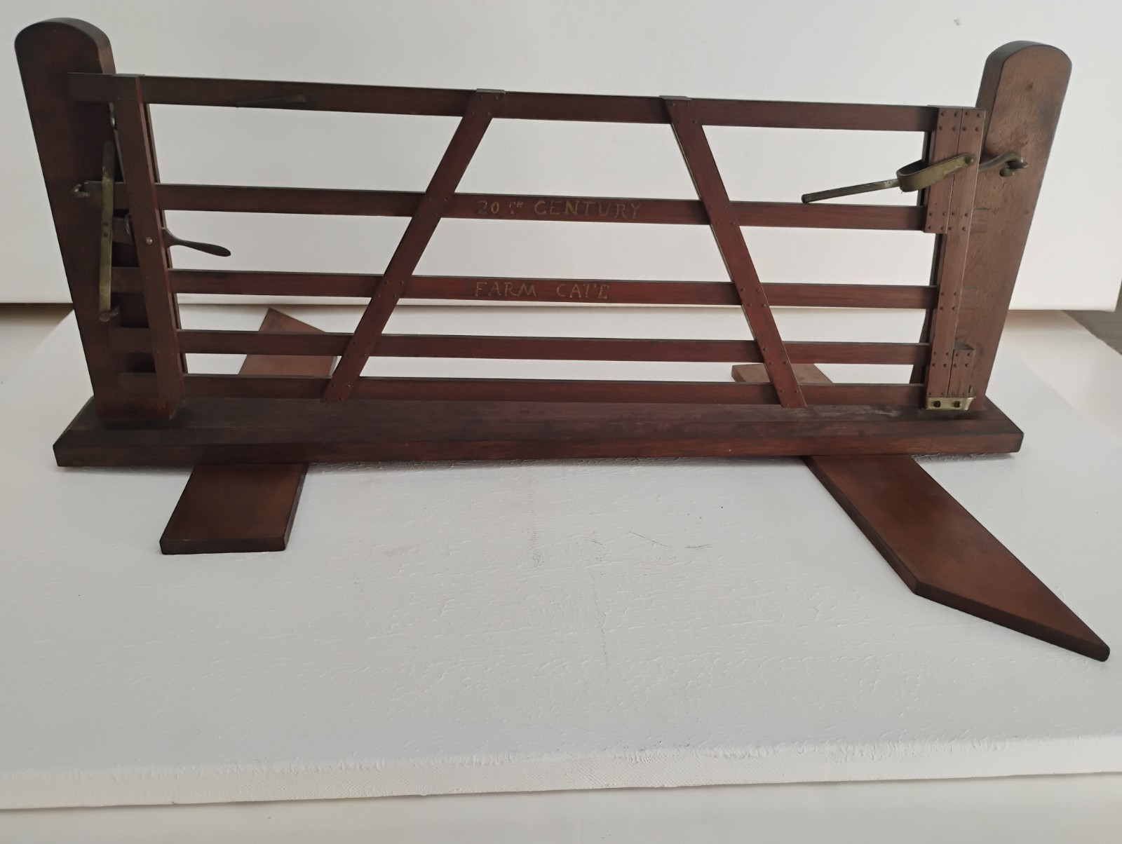 Antique Salesman Sample Wooden Farm Gate