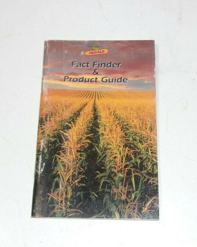 Dekalb Farmers Pocket Advertising Agriculture Product Guide Vintage Book Farm