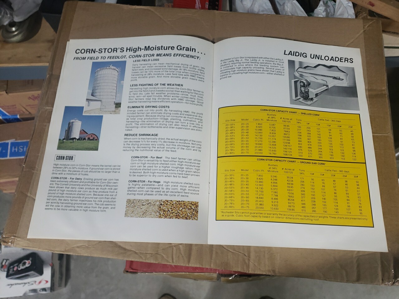 Rochester Silo Co. Farm Silo Catalog Brochure Corn Stor Vintage stave