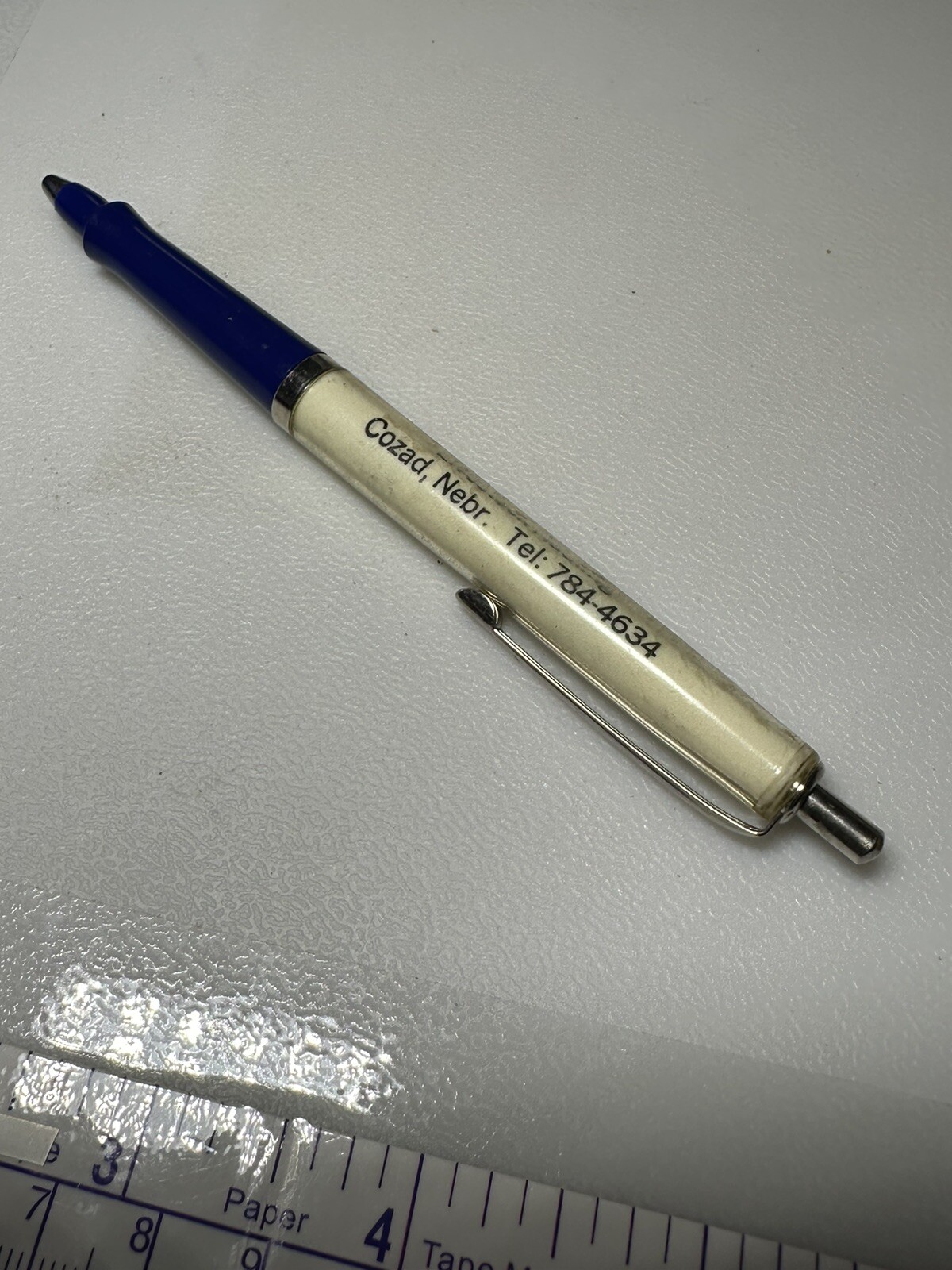 Vintage Cozad Nebraska H-B Trucking Livestock Hauling Farming Ag Farm Truck Pen