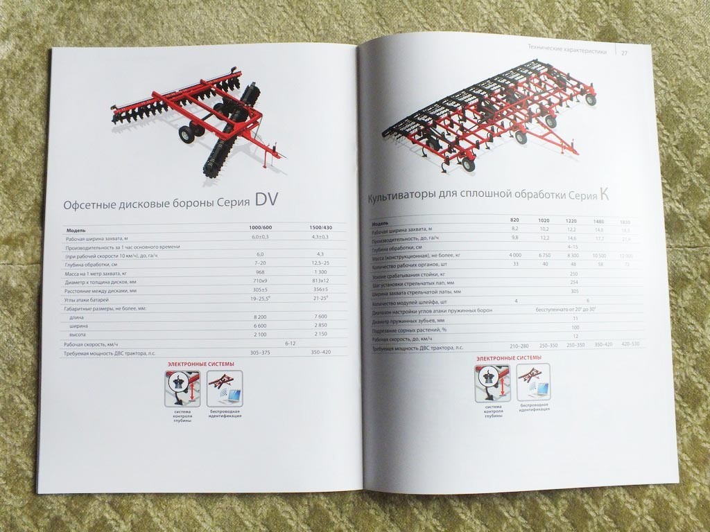 ROSTSELMASH Cultivators & Disc Harrows Russian Farm Equipment Brochure 2025