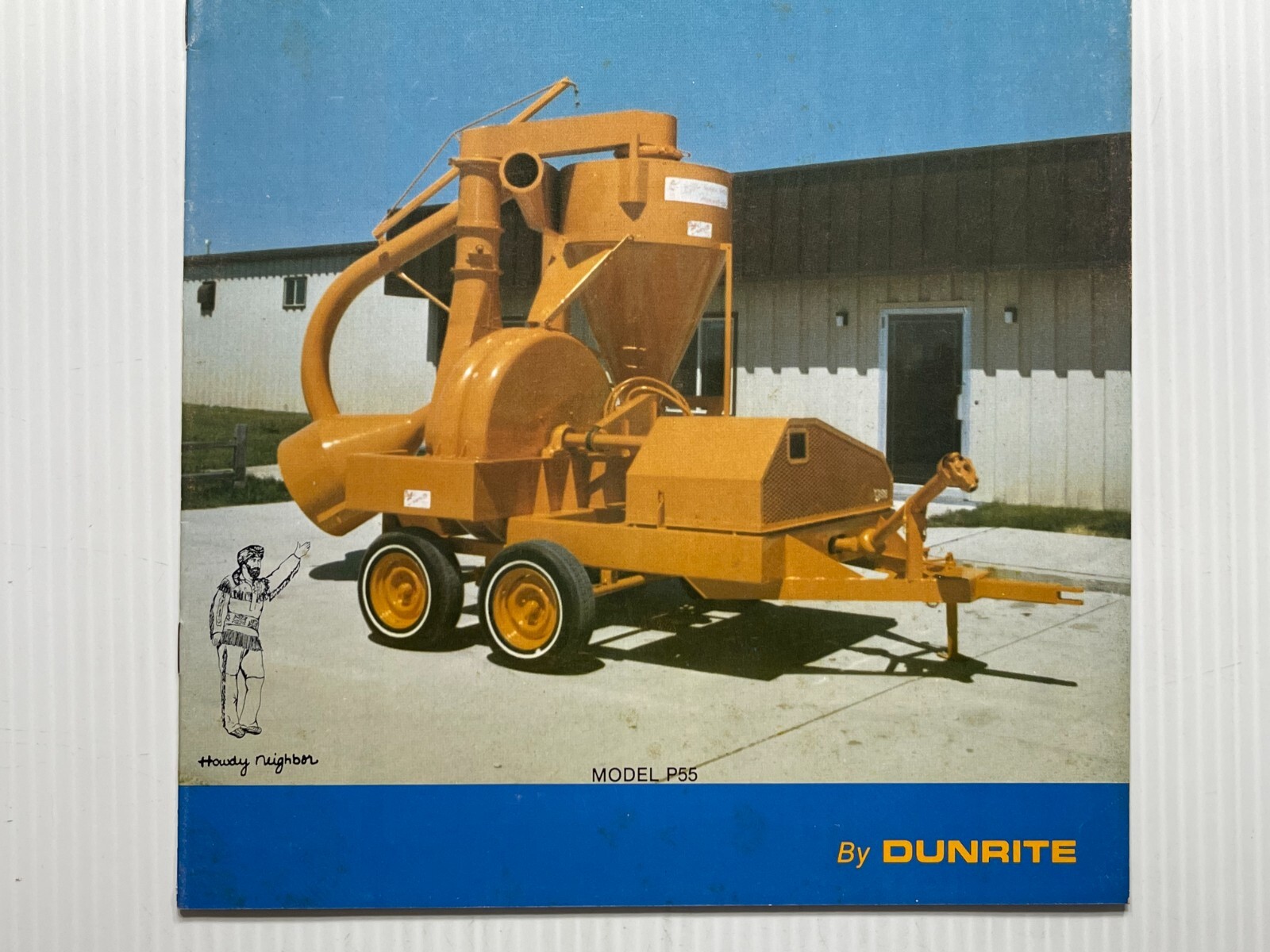 Buckskin Bill&rsquo;s Harvestvac by Dunrite – Sales Brochure *Original Dated 1980s*
