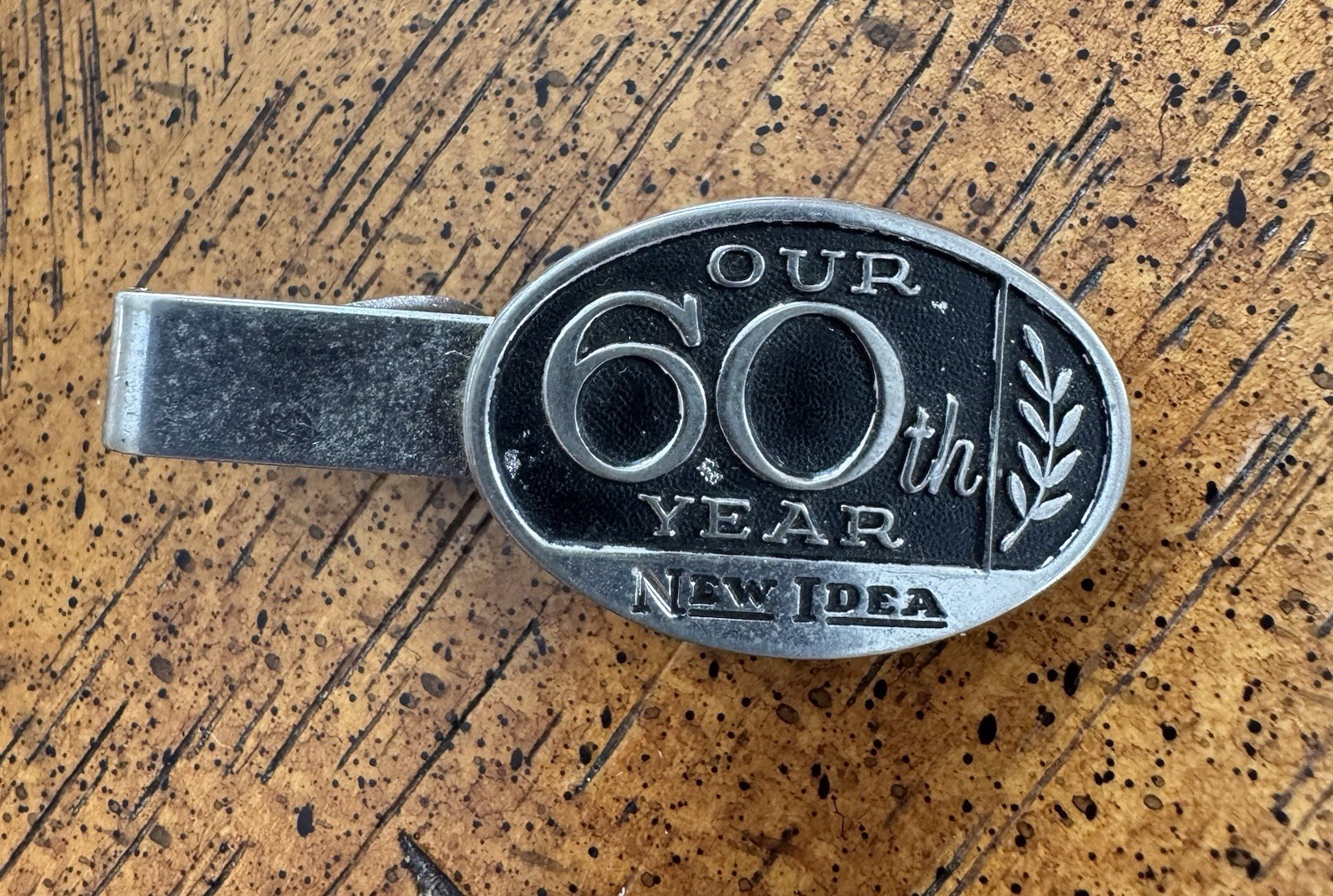 Vintage New Idea Equipment Co 60th Year Clip