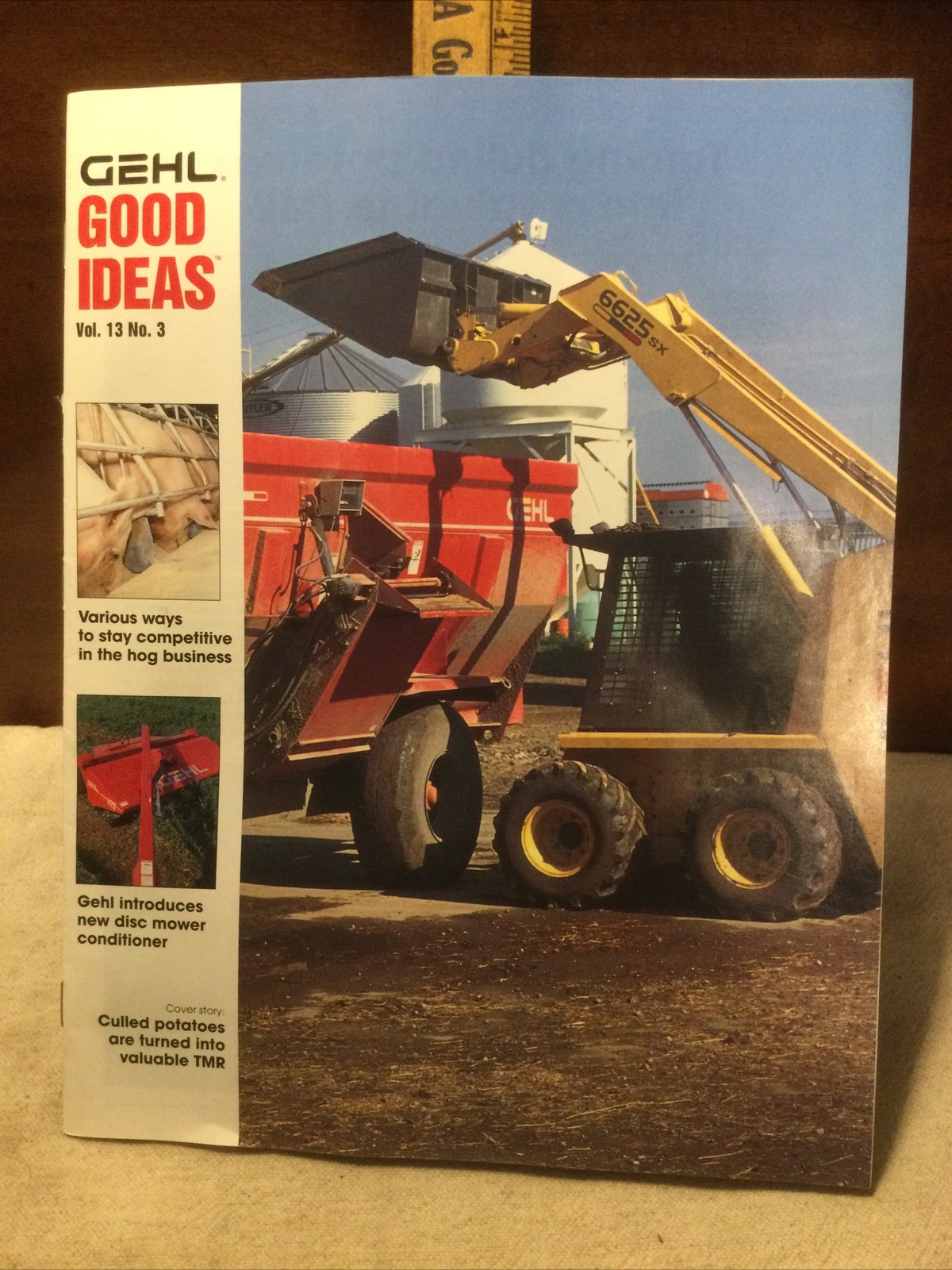 Original OEM Gehl Good Ideas Vol. 13 No. 3 Magazine Brochure Book Pamphlet