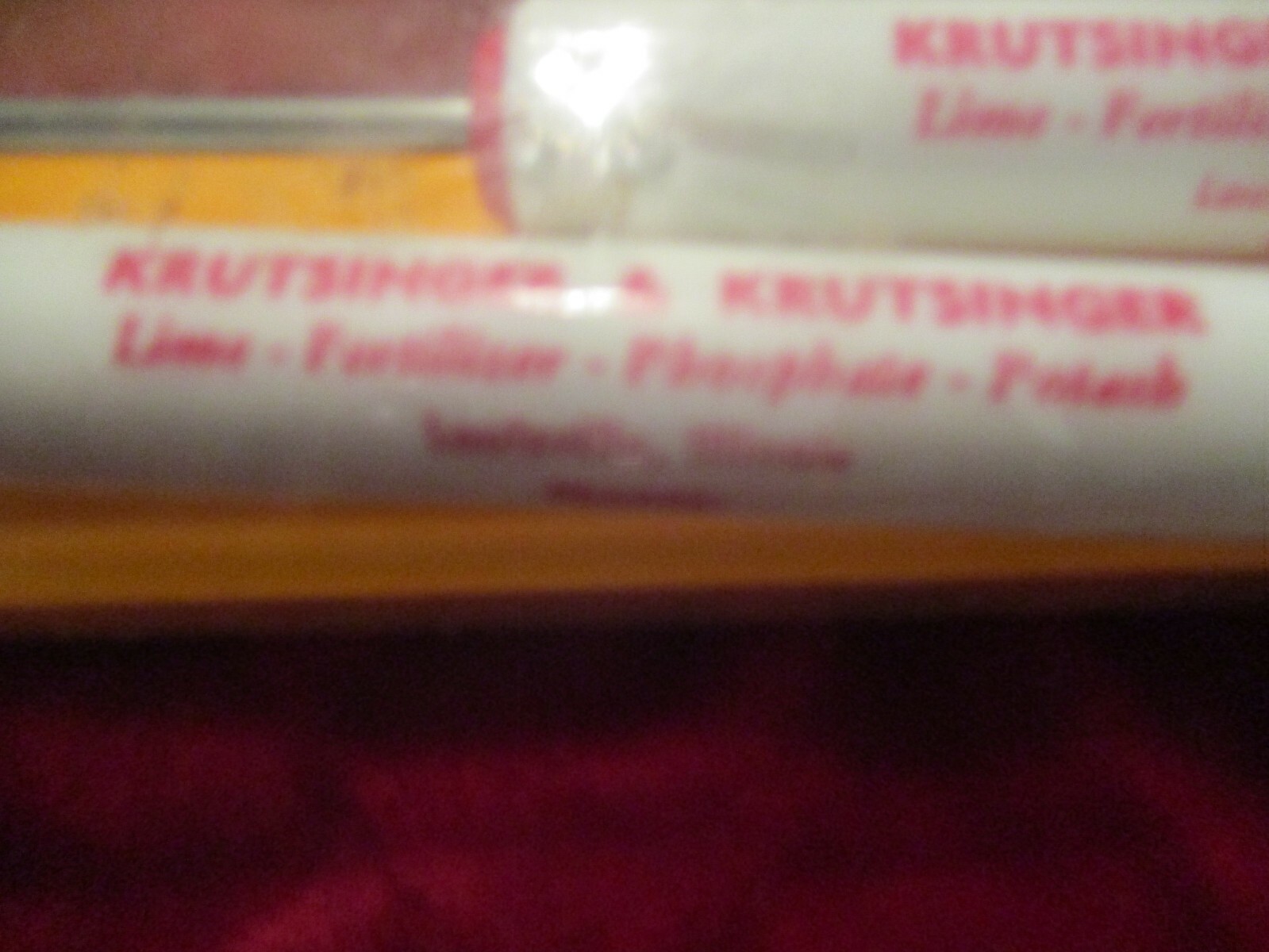 Krutsinger & Krutsinger Lime-Fertilizer-Phoshate-Potash Can Opener Screwdriver