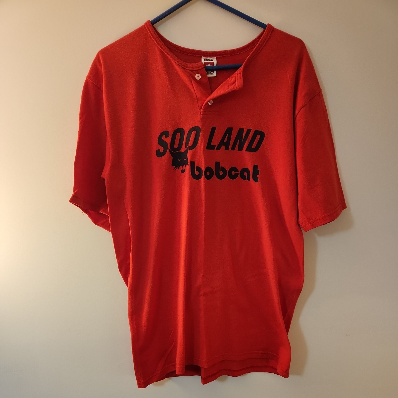 Vintage Sooland Bobcat Skid Loader T Shirt M Sioux City Iowa Skidsteer Tractor