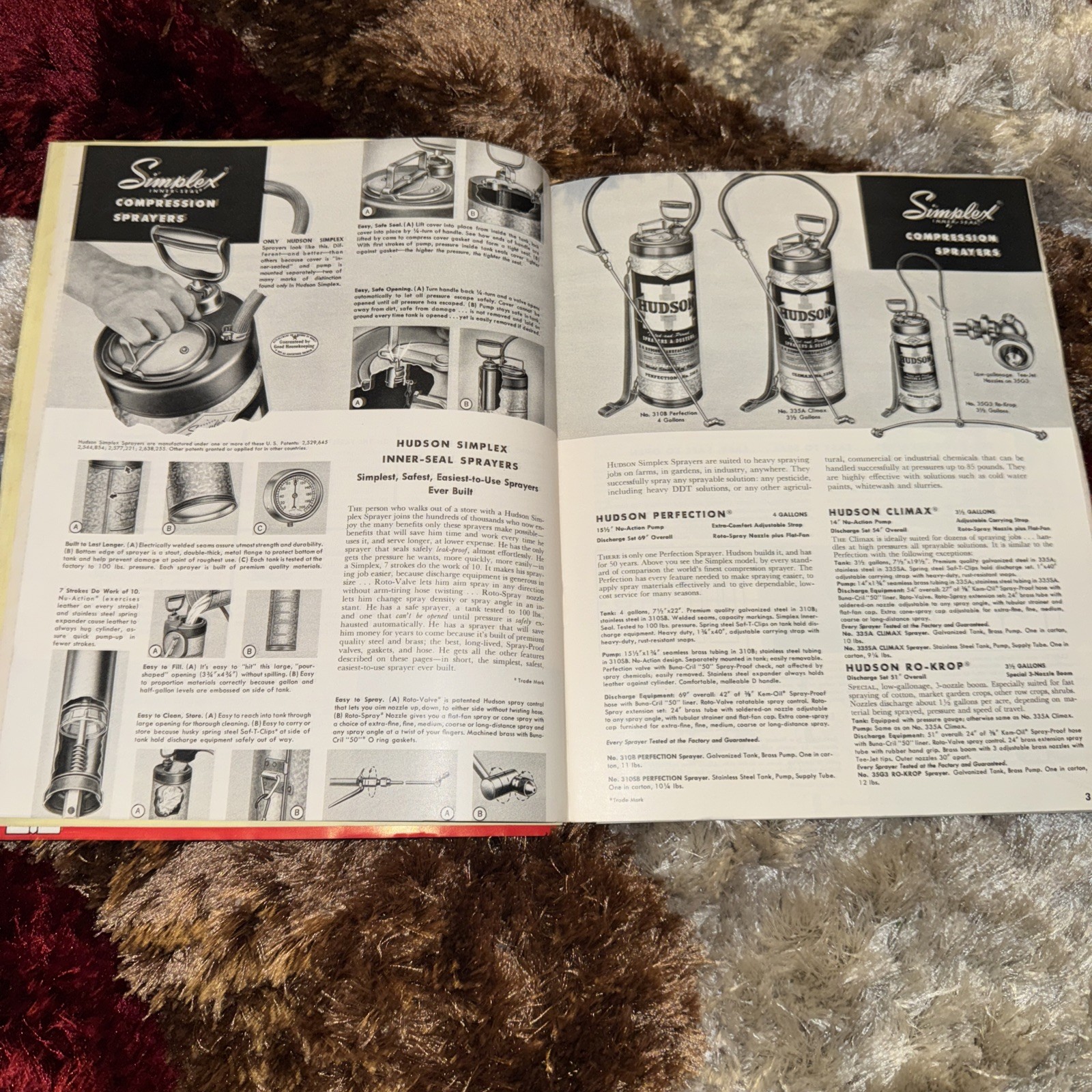 Vintage Rare 1950s Hudson Sprayers and Dusters Catalog No. 501