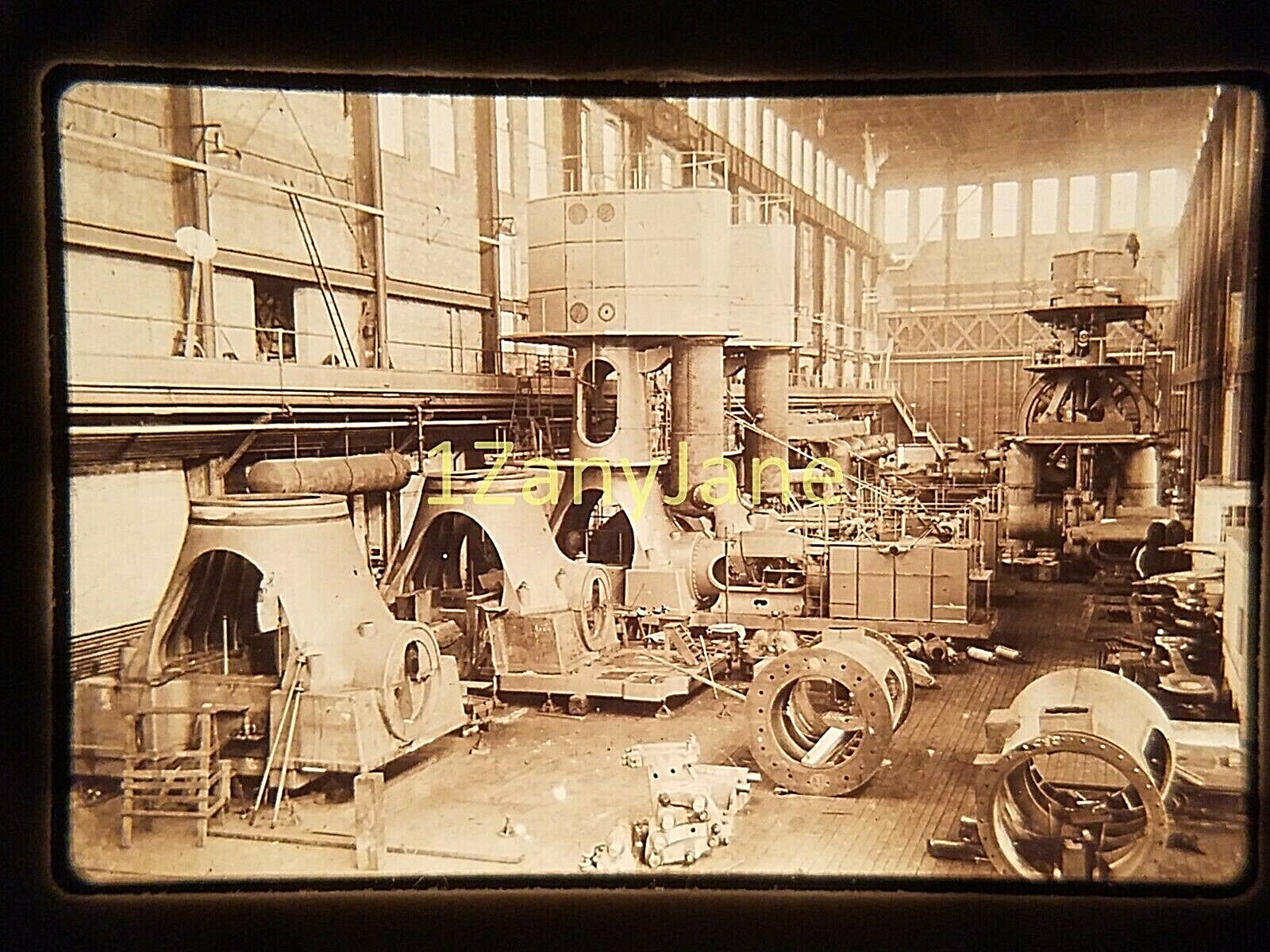 AC0103 35mm Slide of an ALLIS CHALMERS MEDIA INTERIOR FOUNDRY PHOTO FACTORY