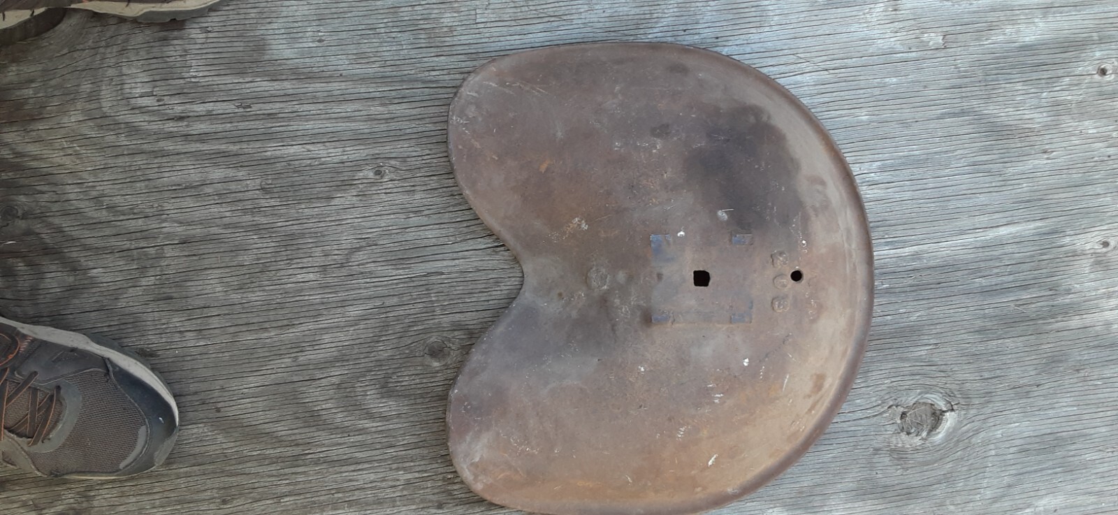 Antique Vintage Cast Iron Walter A Wood Tractor Horse Drawn Seat Original