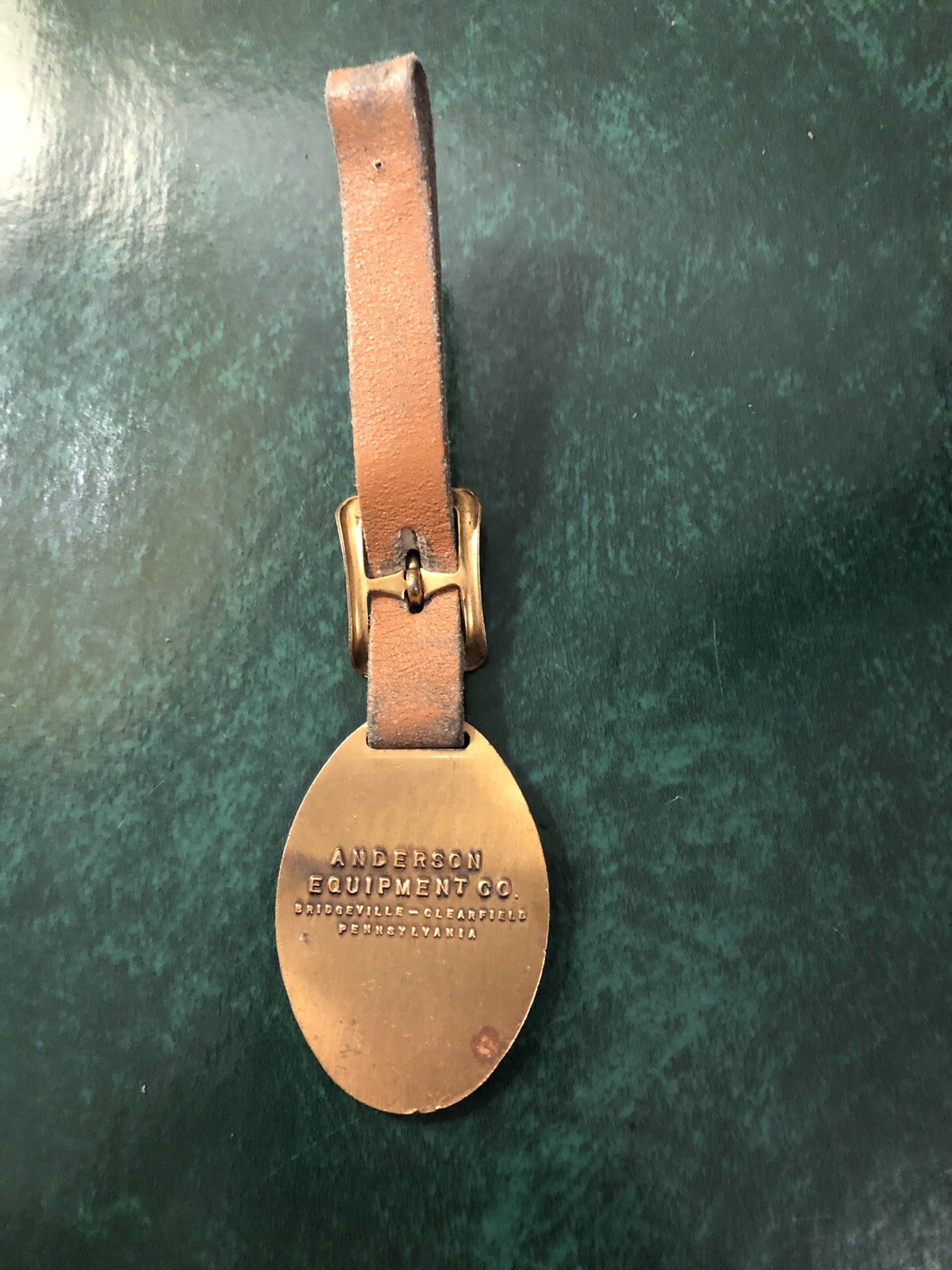 EUCLID LOADER ADVERTISING WATCH FOB for ANDERSON EQUIPMENT COMPANY