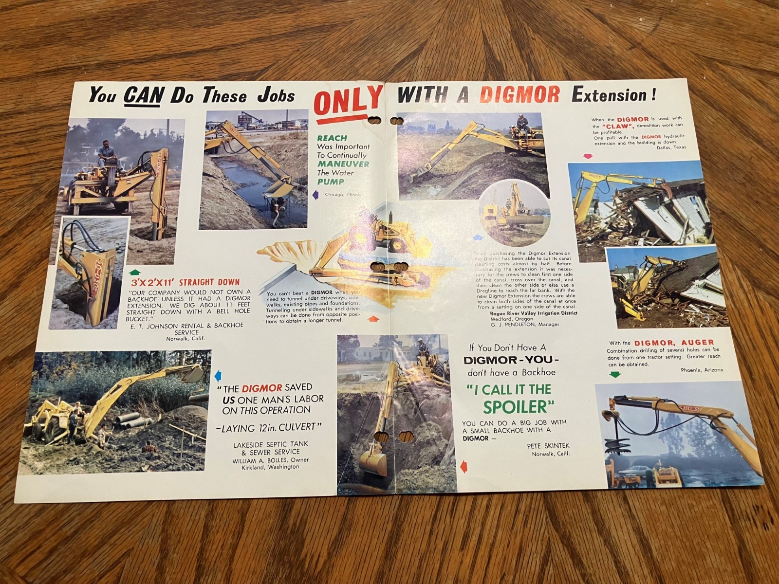 Digmor Extendable Dipper Stick Sales Flyers
