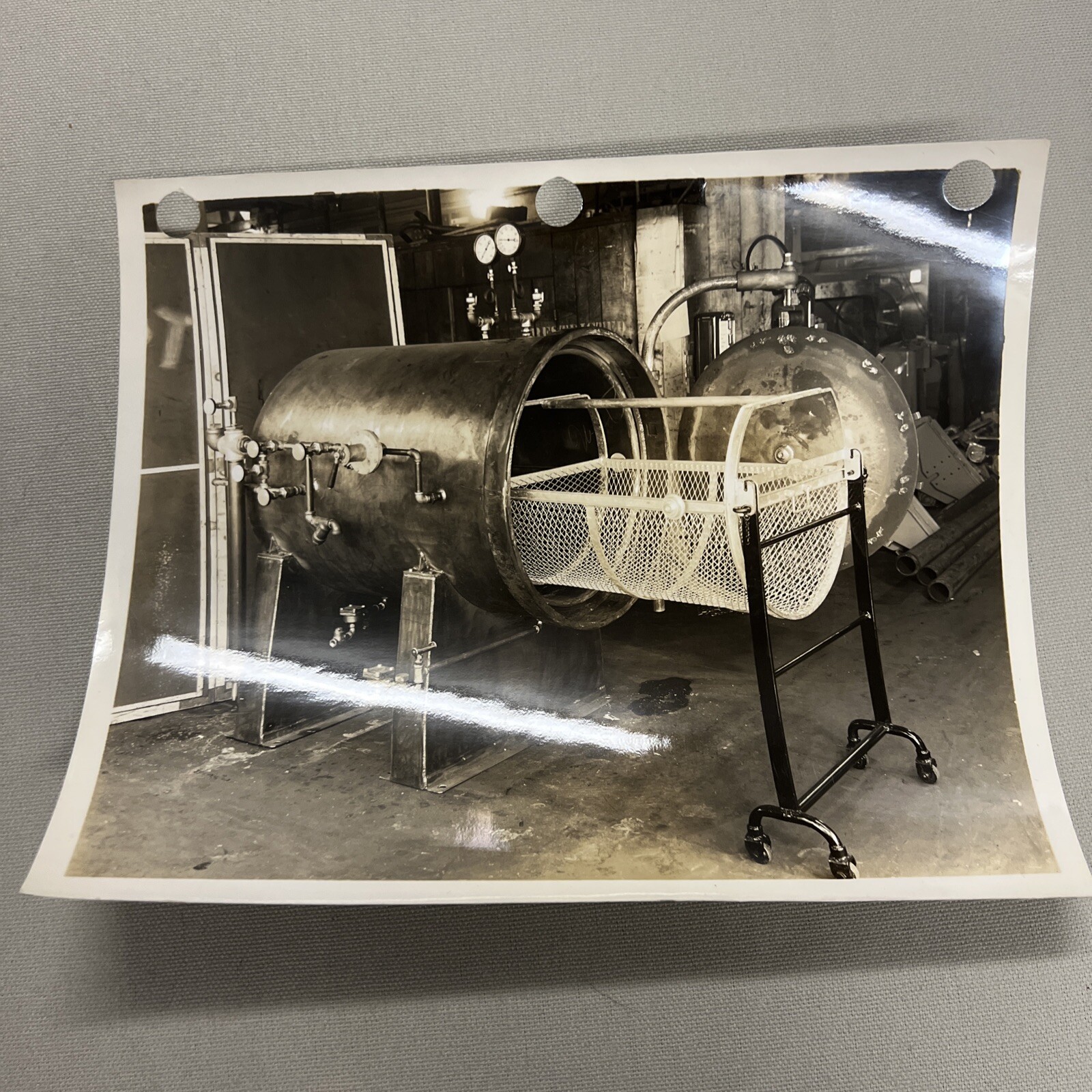 Vntg 1950s York Pa AB Farquar Co. Official Archive Photograph Early Machinery