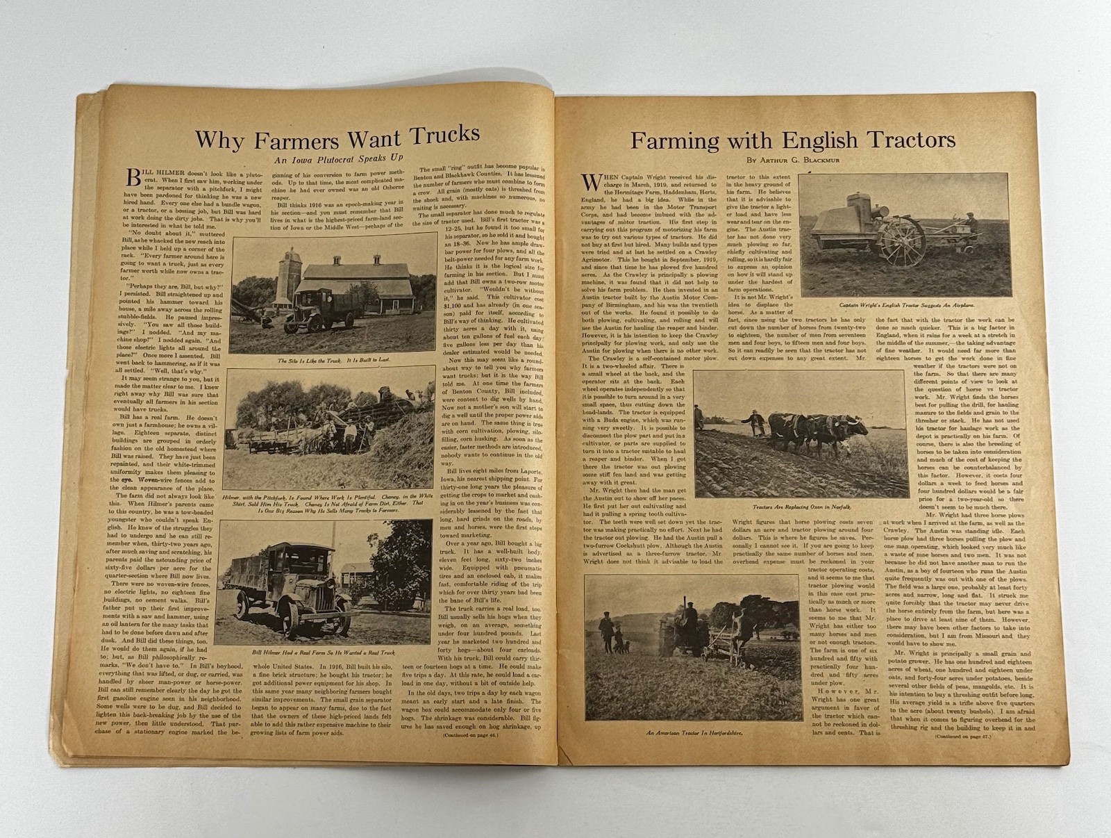 The American Thresherman & Farm Power MAGAZINE November 1920 MADISON, WIS.