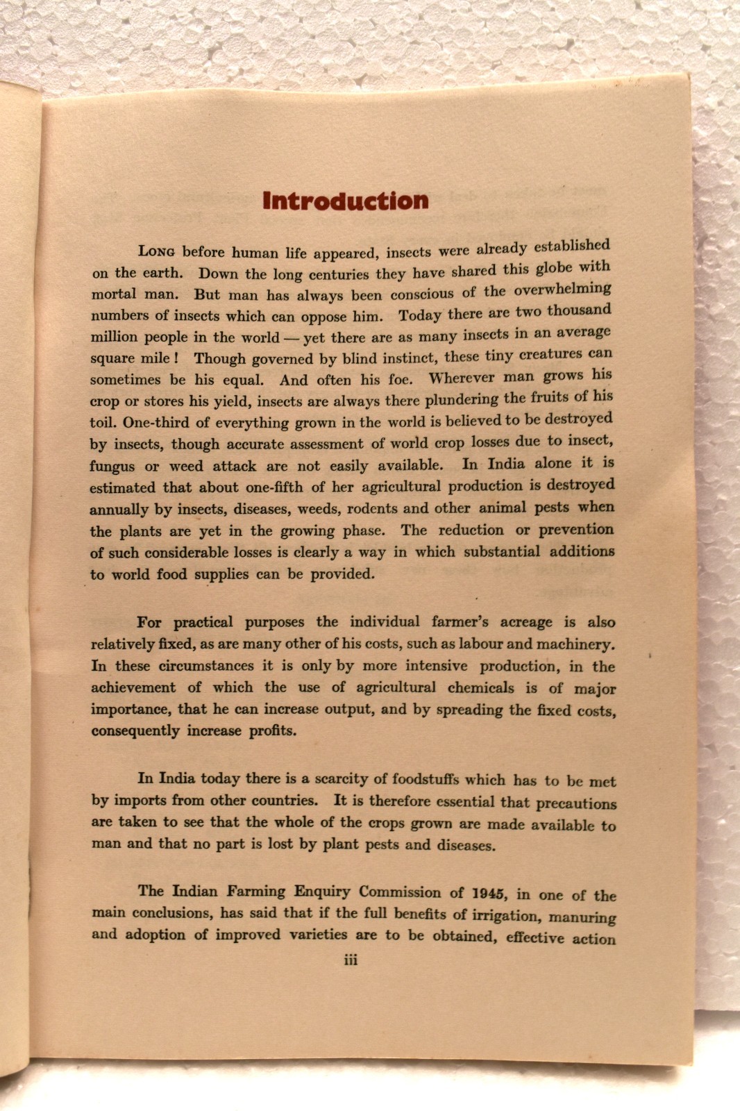 Vintage Shell Agricultural Chemicals Booklet India Farming Products Brochure