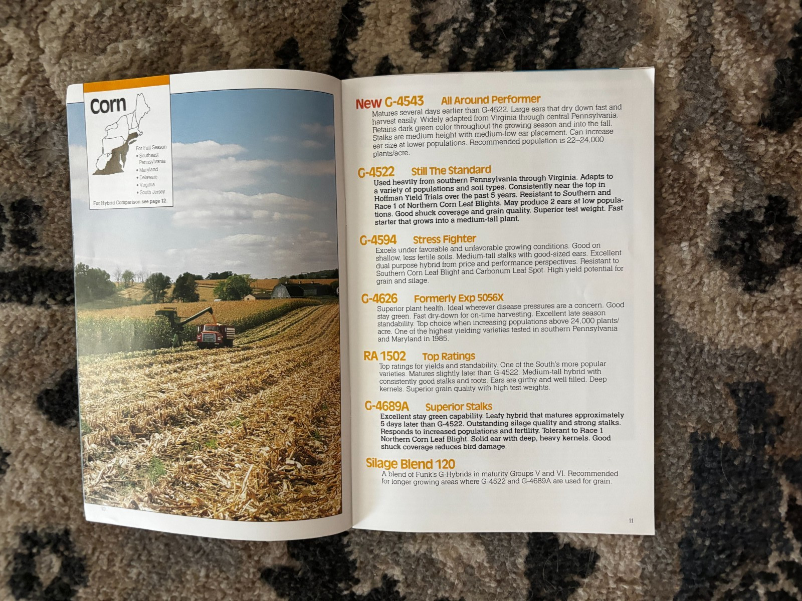 Hoffman Dekalb Seed Book For 1987 Brochure DCPA26
