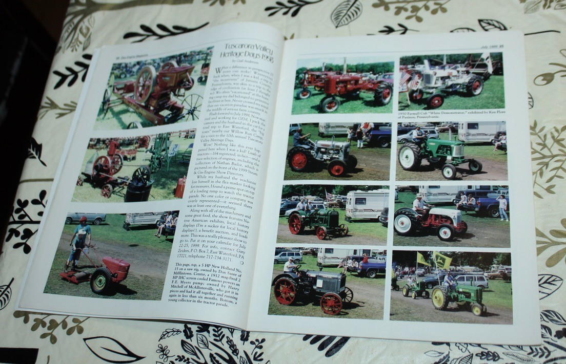 Six Issues! VINTAGE 1999 GAS ENGINE MAGAZINE Tractors ANTIQUE ENGINES More!