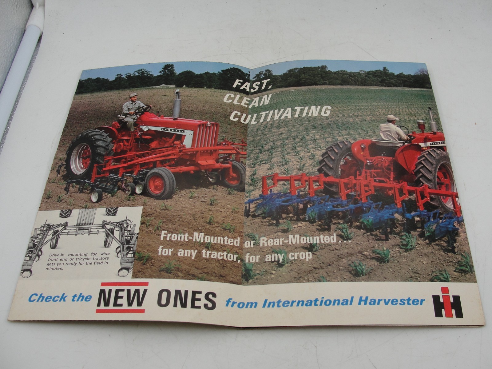 IH Check the NEW Ones Farm Equipment Brochure 1960&rsquo;s