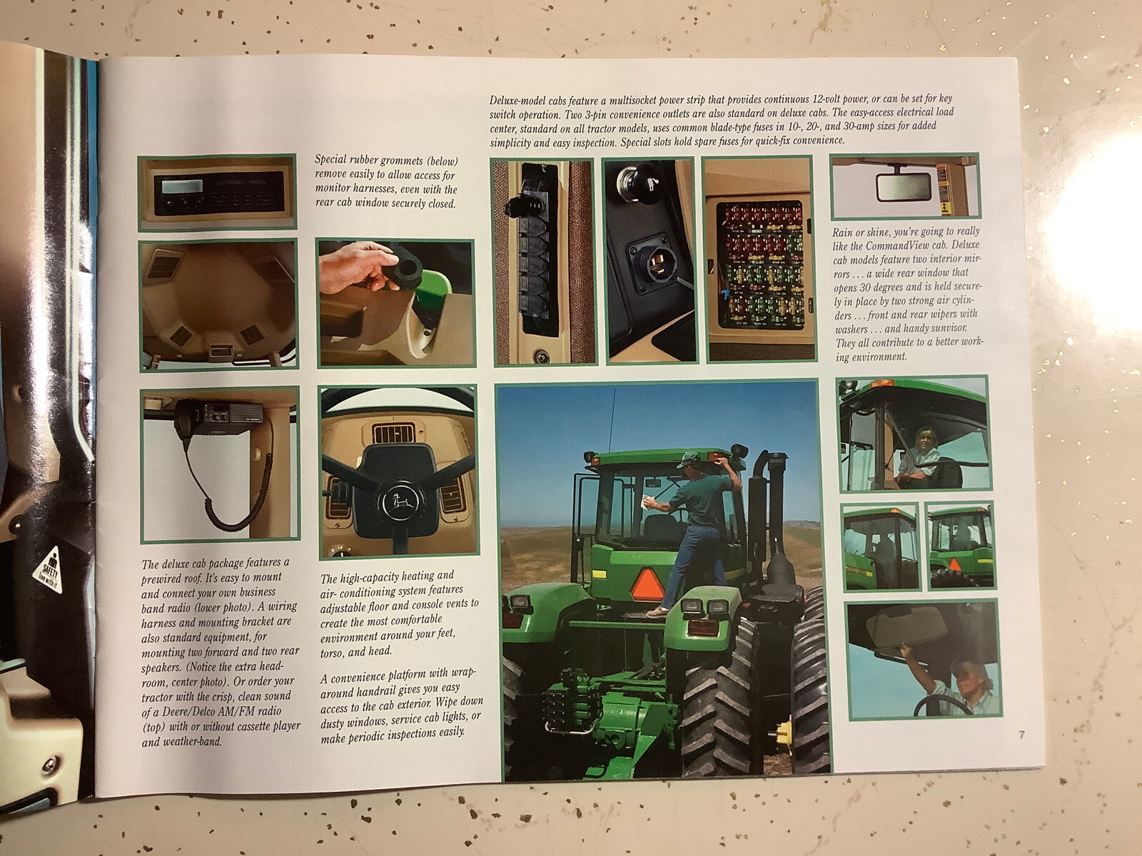 John Deere NEW 260-425 HP 9000 SERIES TRACTOR 32 PAGES 2003 Sales Brochure