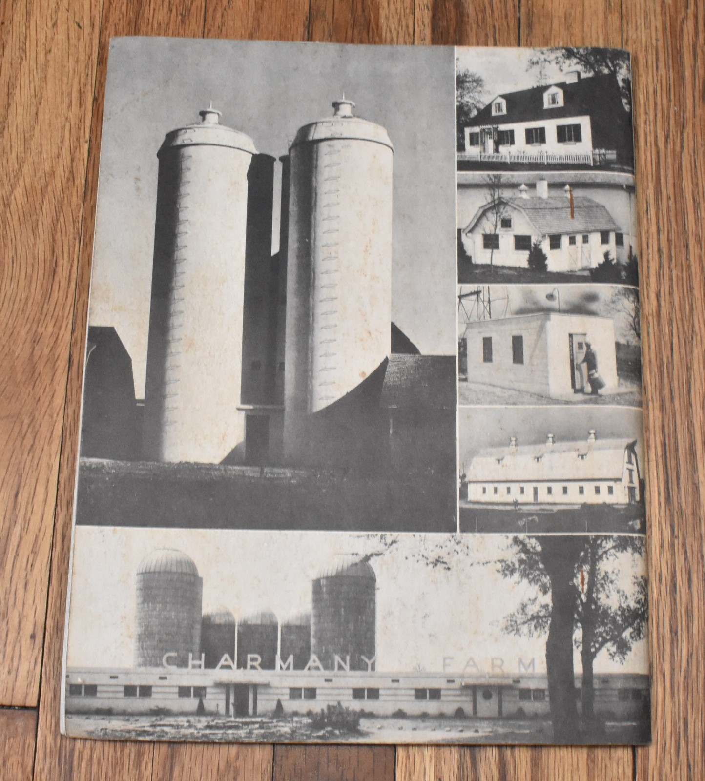 Vintage 1943 Concrete Handbook for Permenant Farm Construction Sales Brochure