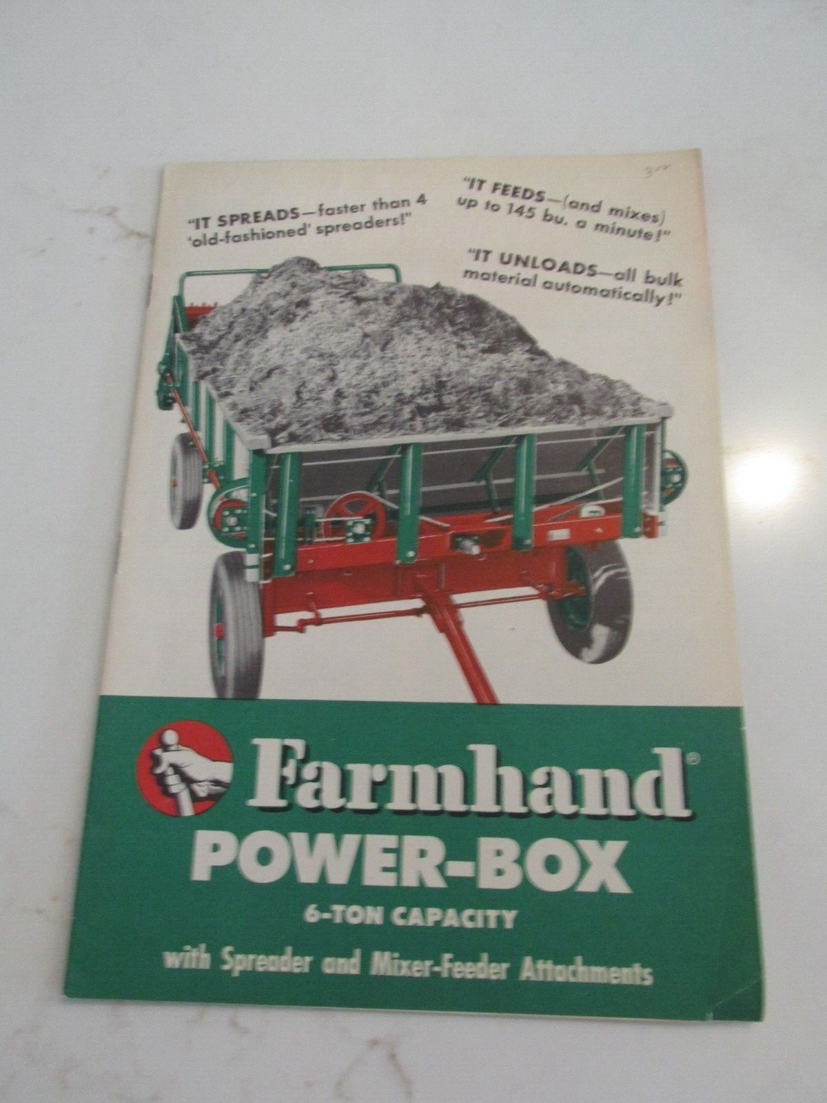 FARMHAND POWER-BOX SALES BILL McGEE SUPPLY PROTECTION,KS.