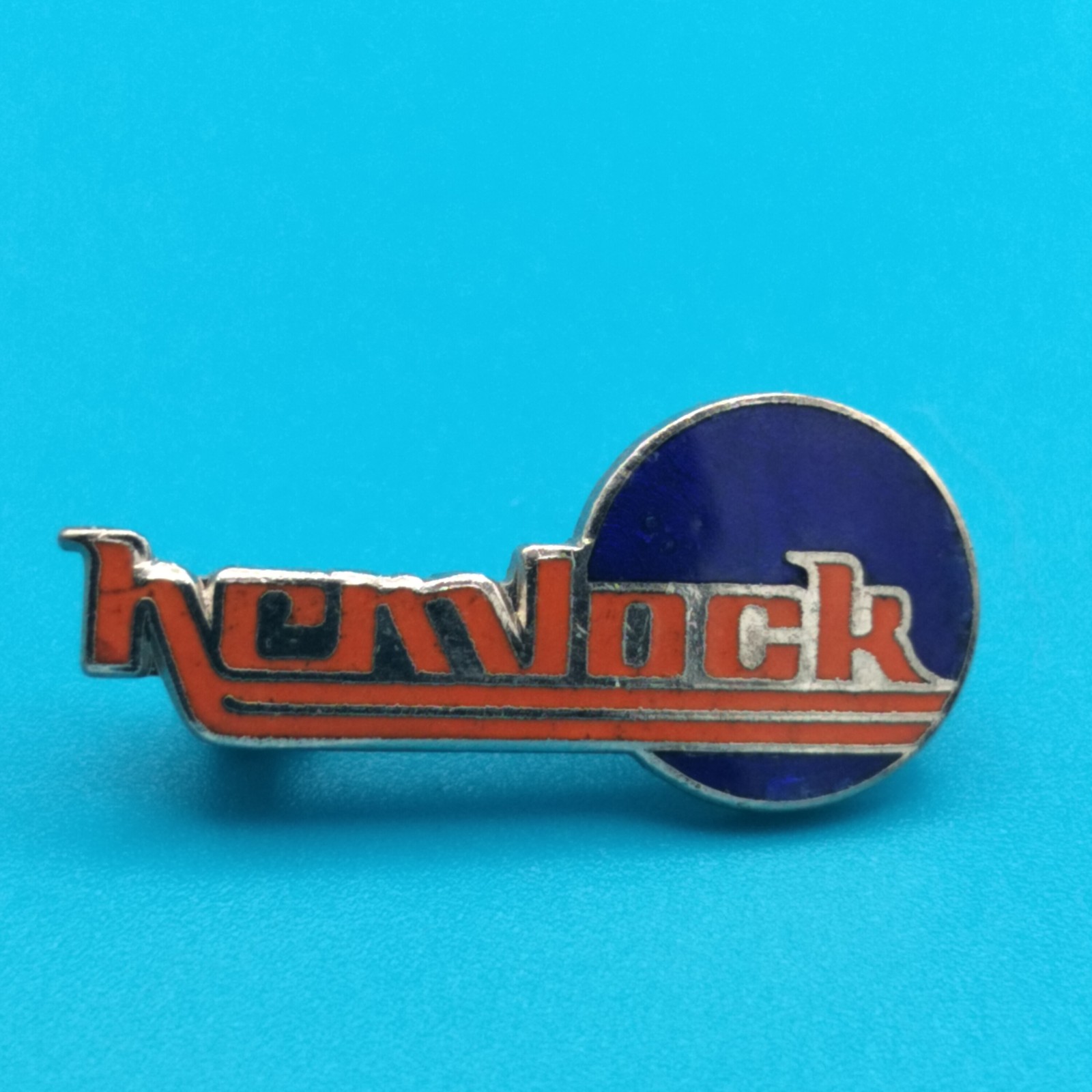 Vintage Keylock Agricultural Farm Equipment Advertising Lapel Pin Badge