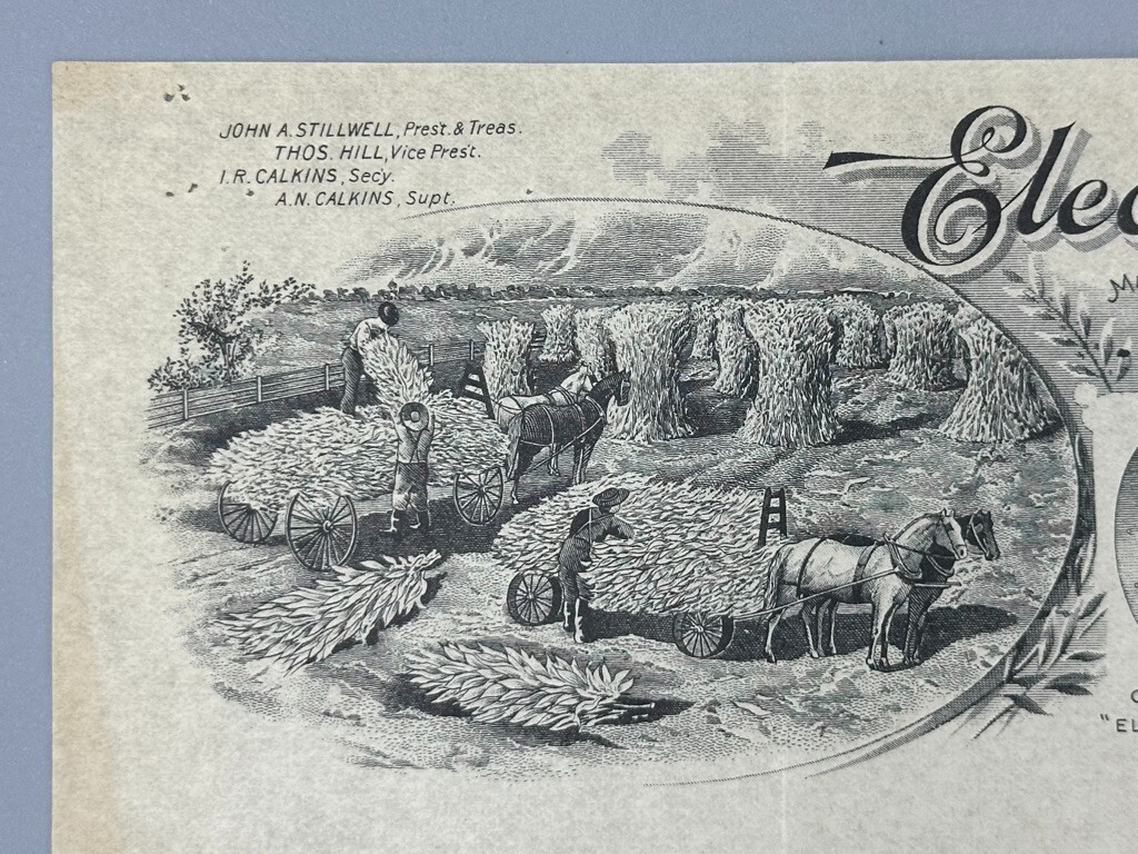 1911 ELECTRIC WHEEL Co FARM WAGON Advertising Letter QUINCY Illinois