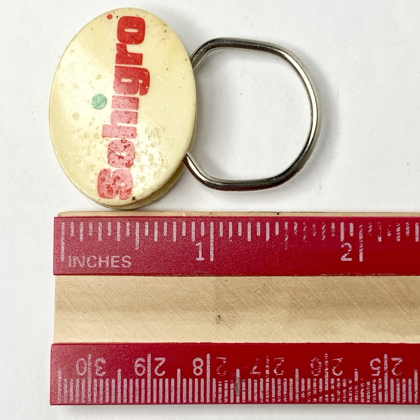 Vintage Sohigro Agricultural Chemical Advertising Keychain