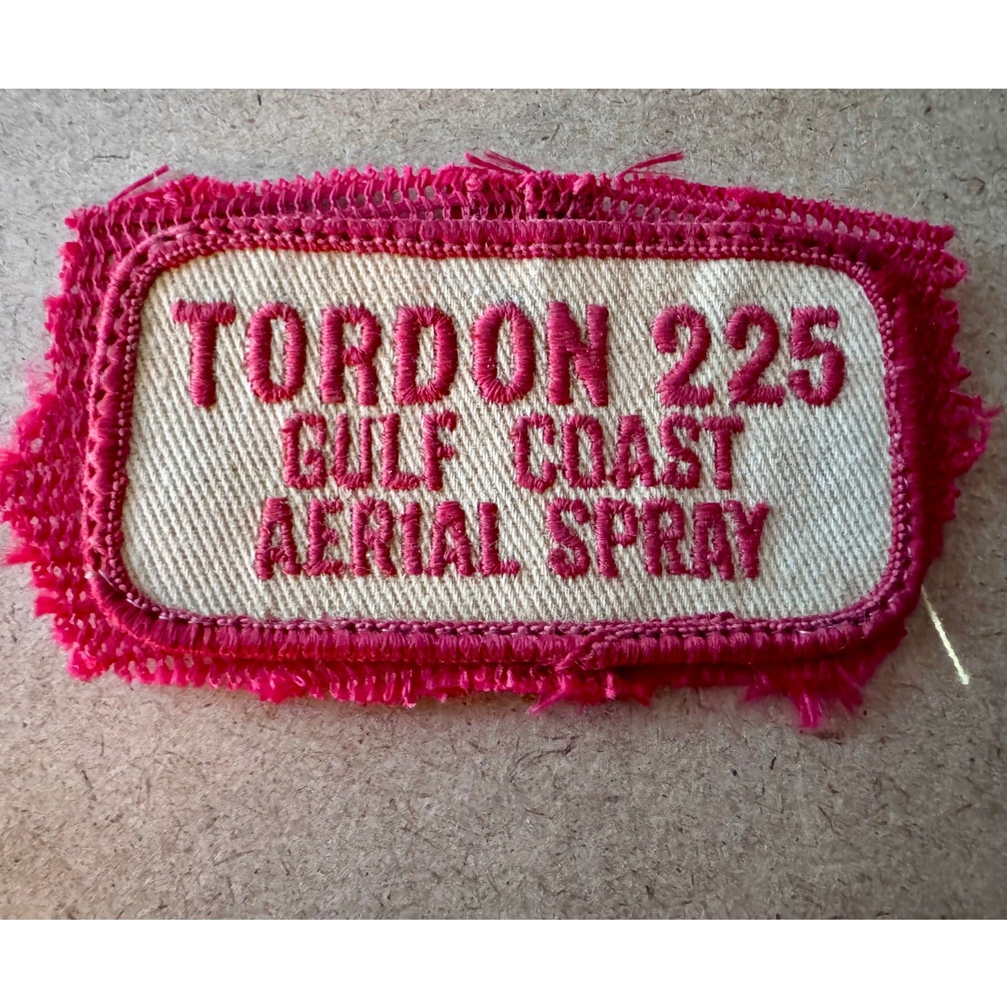 Vintage Tordon 225 Gulf Coast Aerial Spray Patch Herbicide Agriculture Farming
