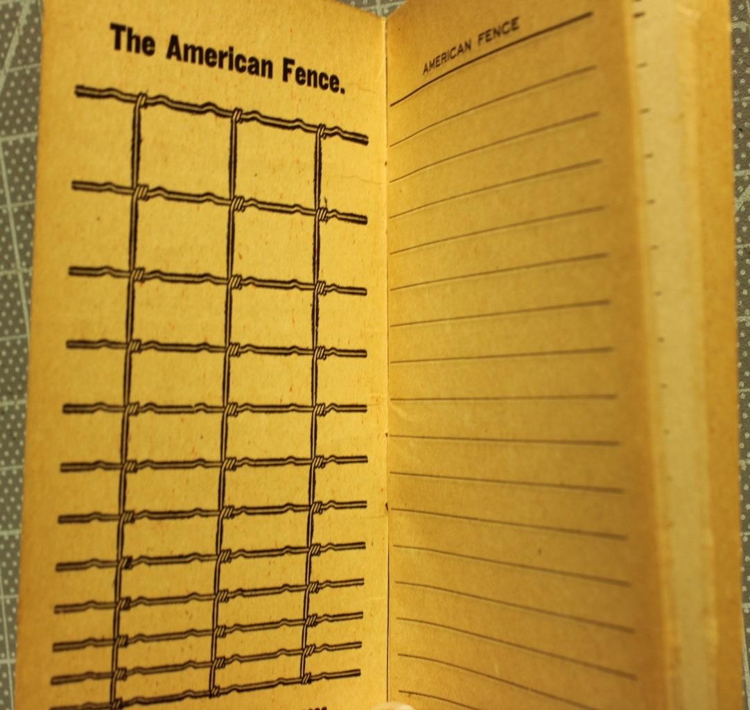 5Different Ag Related Pocket Note Books Funks Royster AM FenceBanner Baugh tra29
