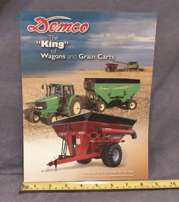 Demco The « King » Of Wagons And Grain Carts Sales Brochure