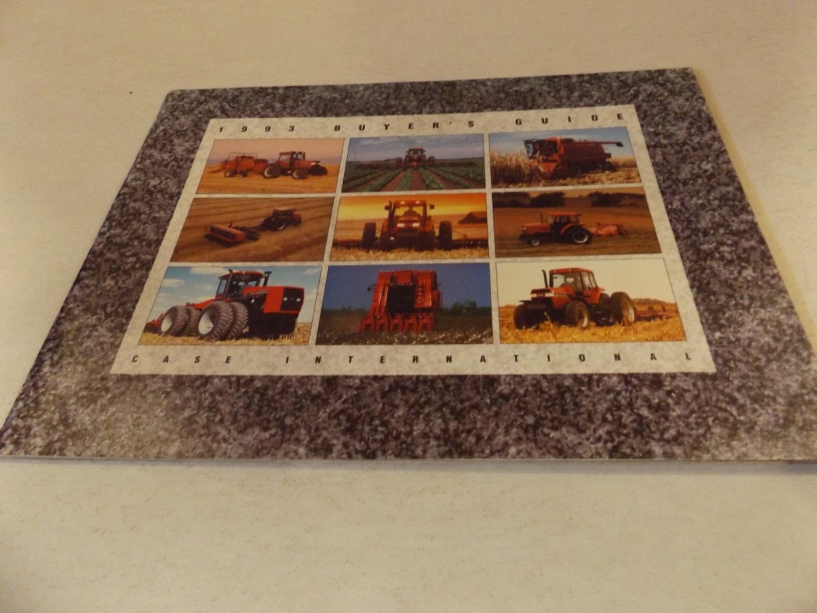 1993 CASE INTERNATIONAL BUYER&rsquo;S GUIDE , LIT # AD-027033