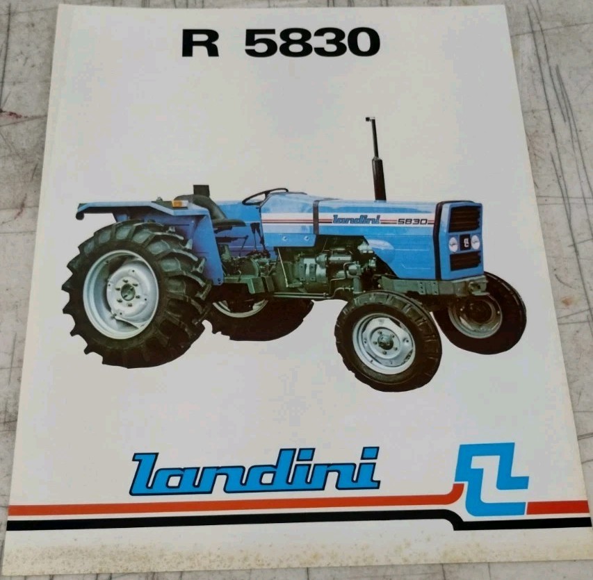 Landini R 5830 Tractor Sales Flyer – L1/1183/10-1 Massey Ferguson Co.