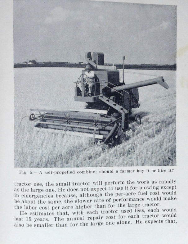 Farm Machinery Buy or not to Buy Booklet Kansas State College Manhattan Kansas