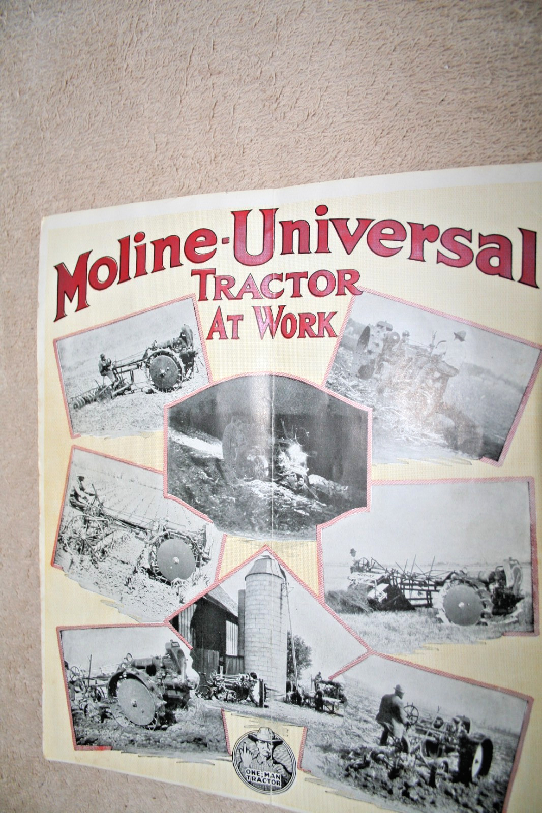 MOLINE UNIVERSAL TRACTOR 1915